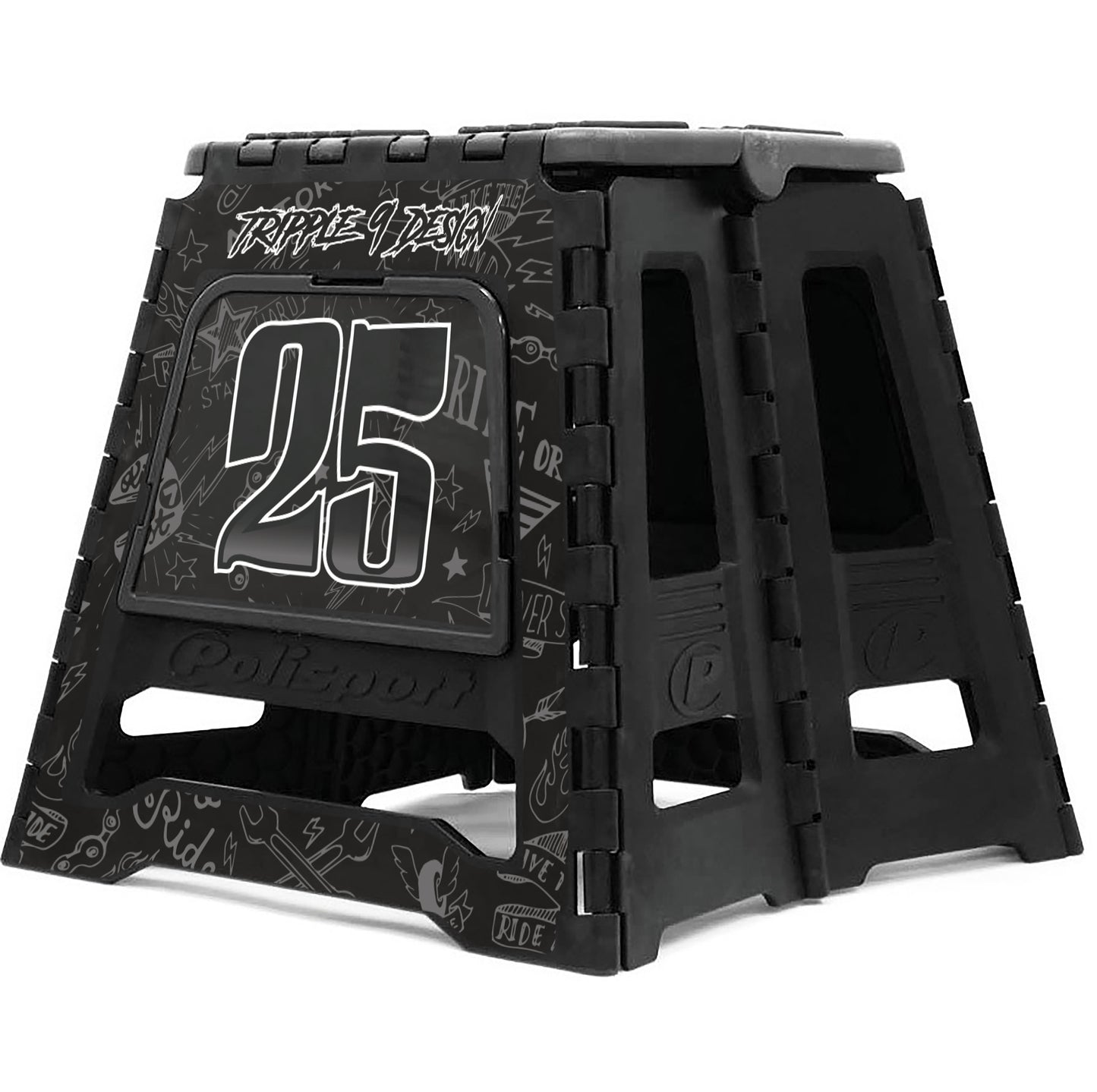 POLISPORT FOLDABLE BIKE STAND - DOODLE