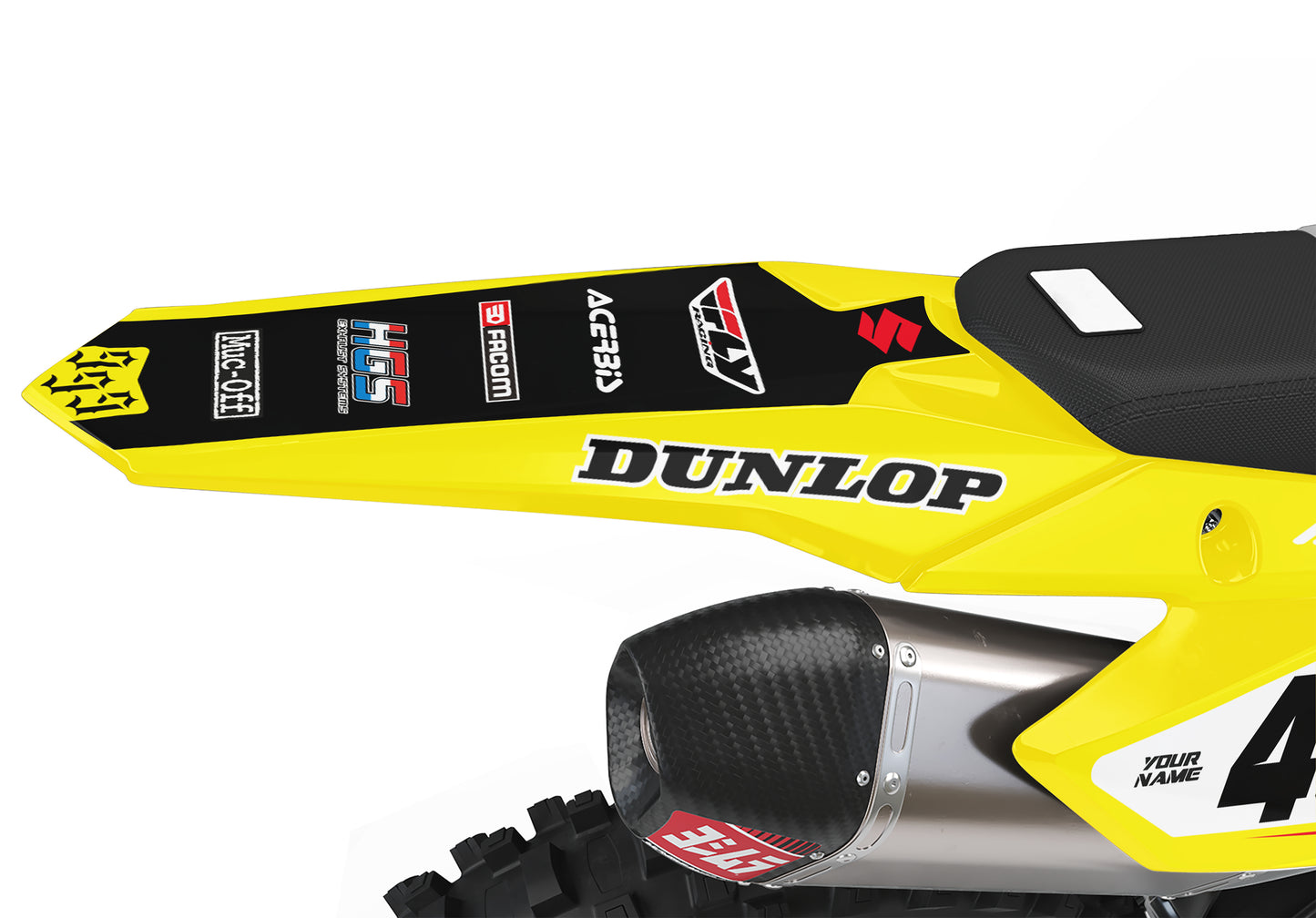 SUZUKI RACER YELLOW