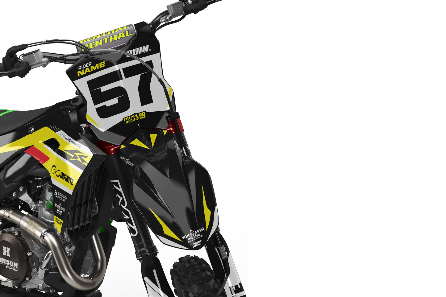 KAWASAKI RAPID YELLOW