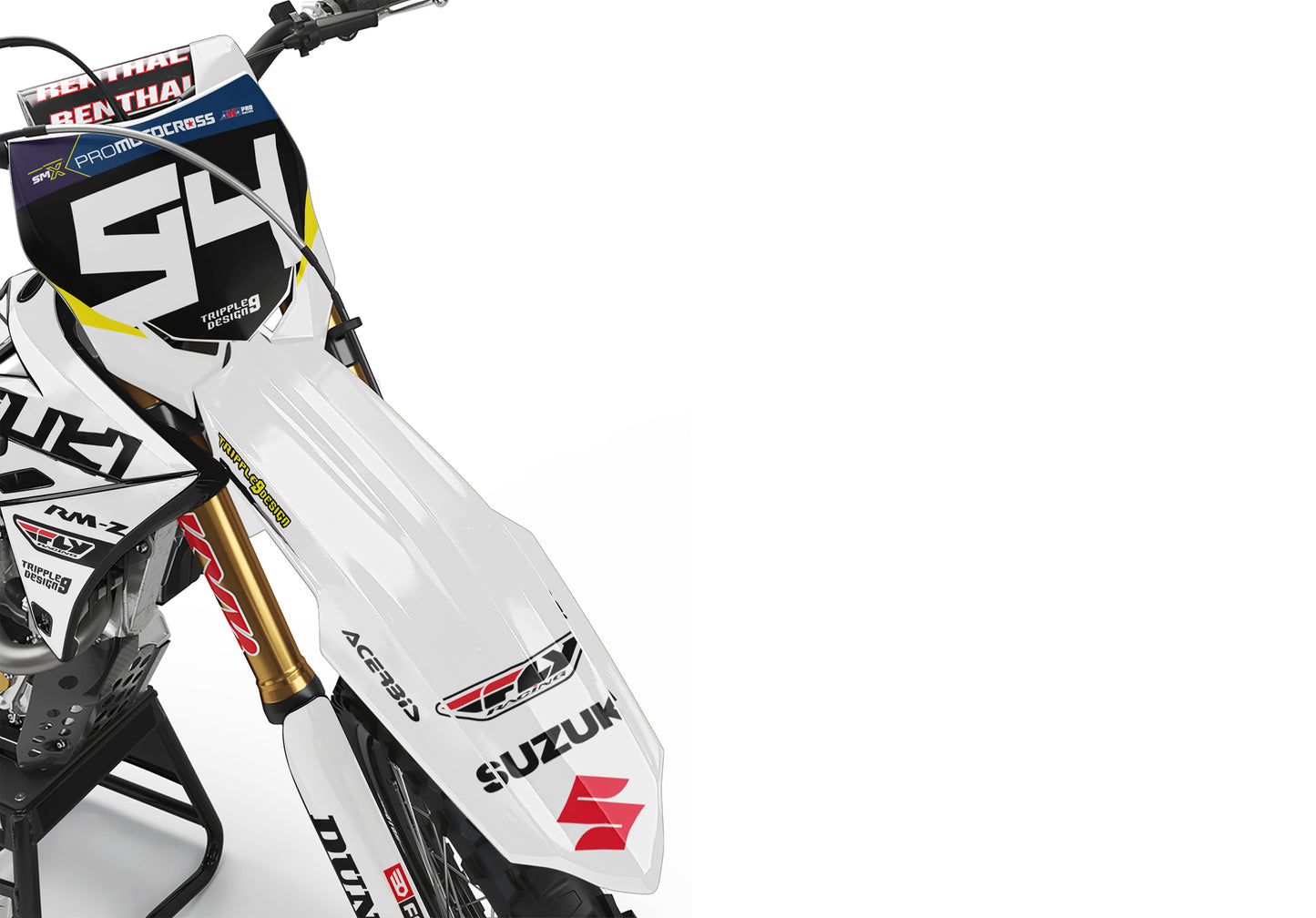 SUZUKI FADED WHITE