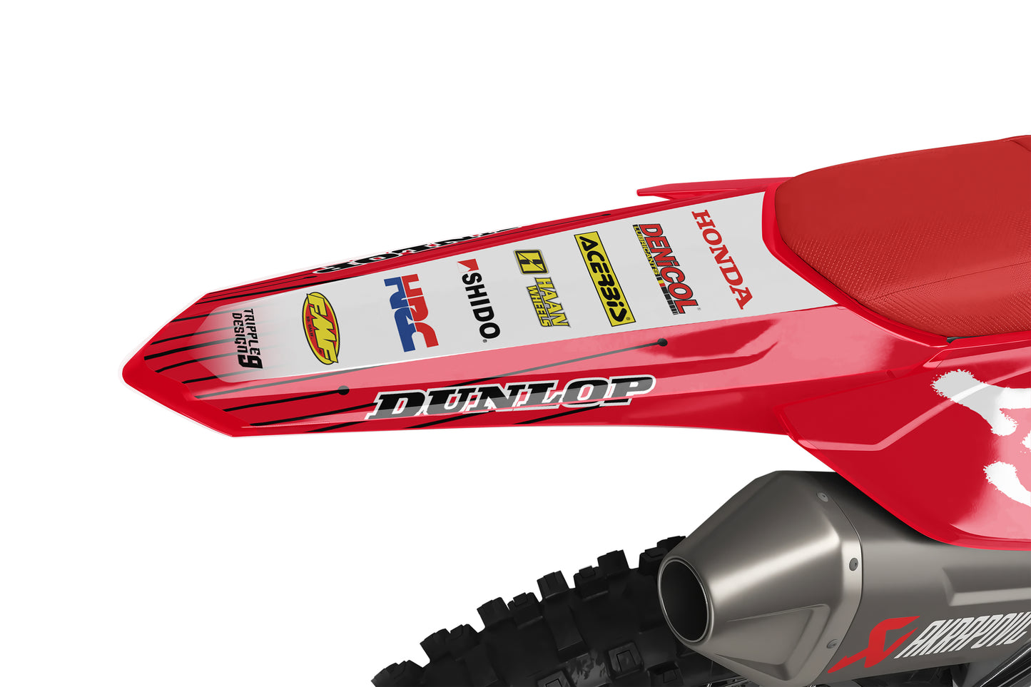 HONDA LINES RED