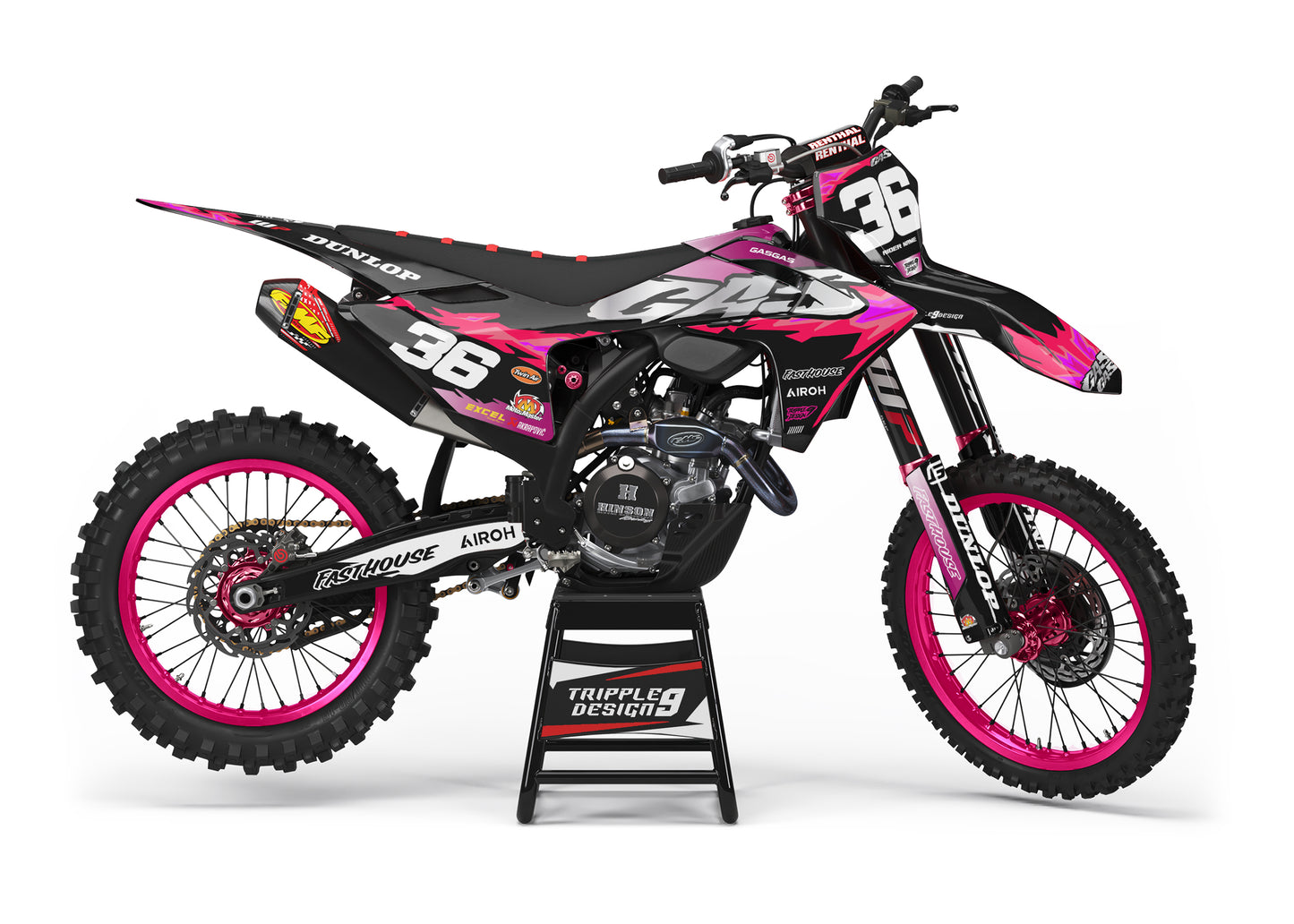 GASGAS FIRE PINK