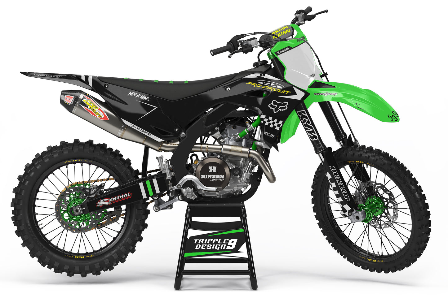 KAWASAKI 2TONE GREEN