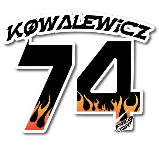 NADRUK NA KOSZULKE "FLAME"