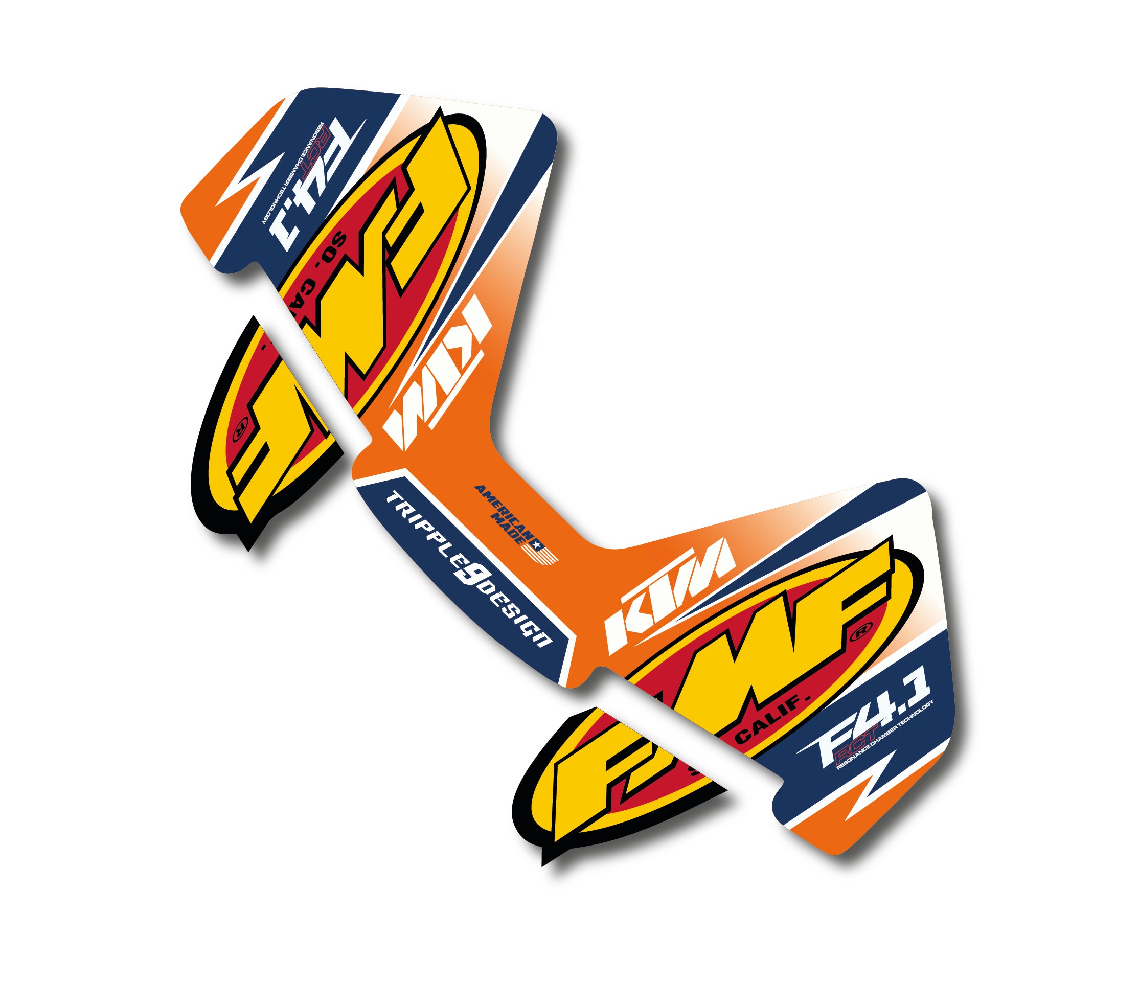 FMF 4.1 FACTORY KTM – Tripple 9 Design