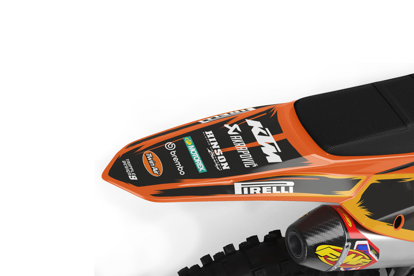 KTM SCRIBBLE ORANGE
