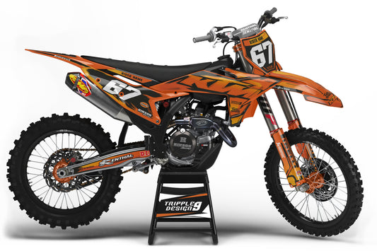 KTM SCRIBBLE ORANGE
