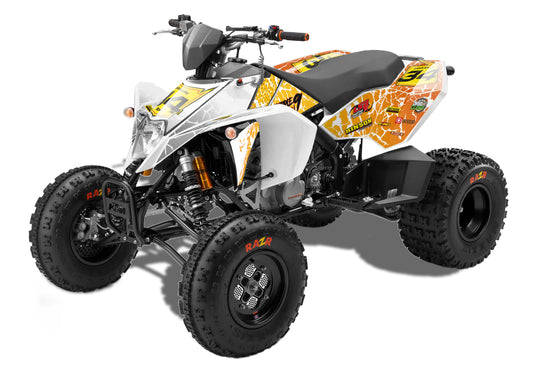 KTM CRACKS ORANGE