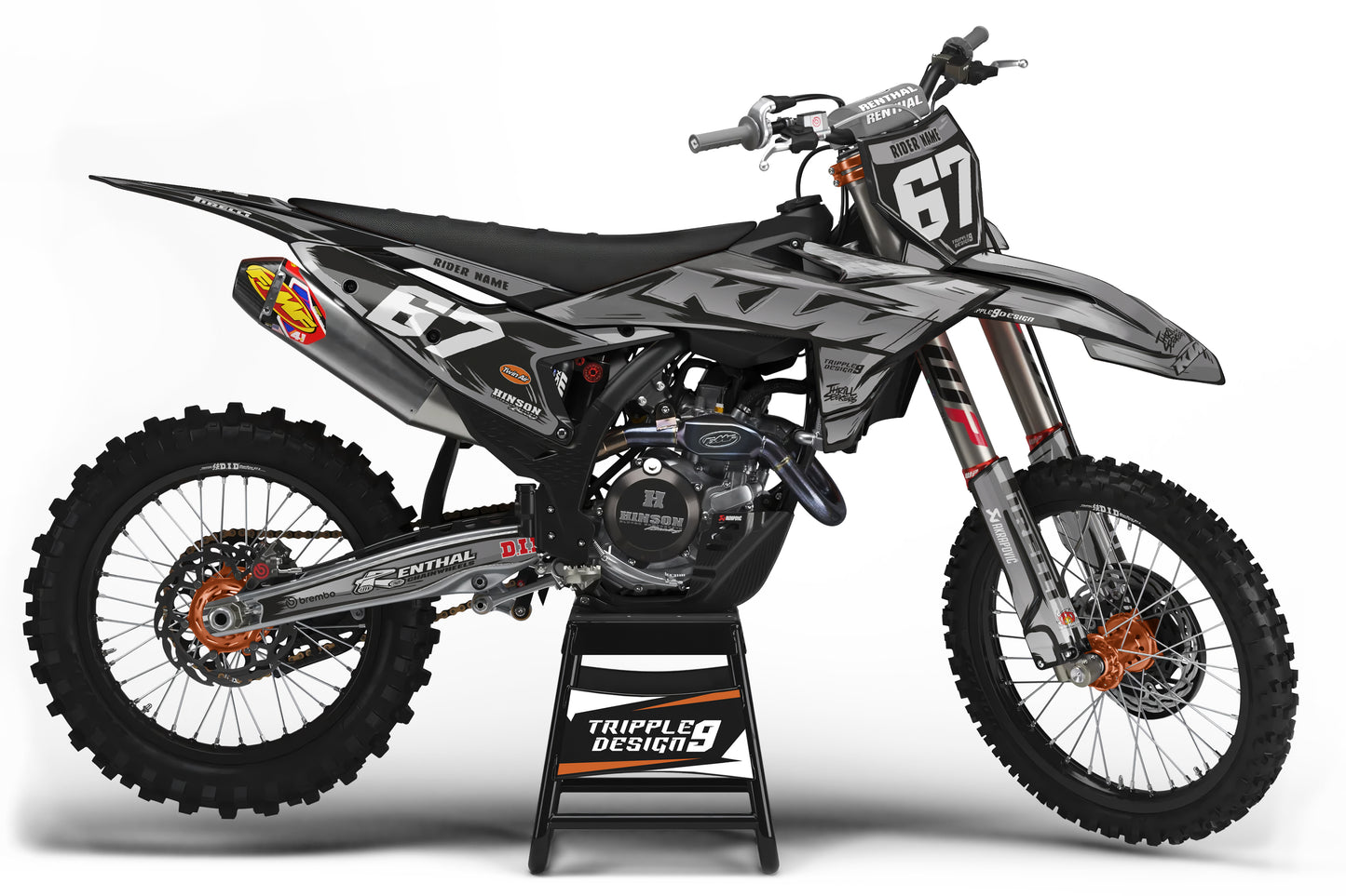 KTM SCRIBBLE BLACK